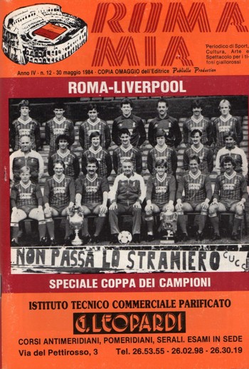 Match programme